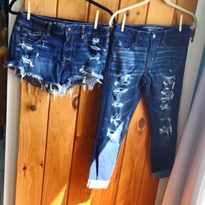 American eagle outfitters both size 8